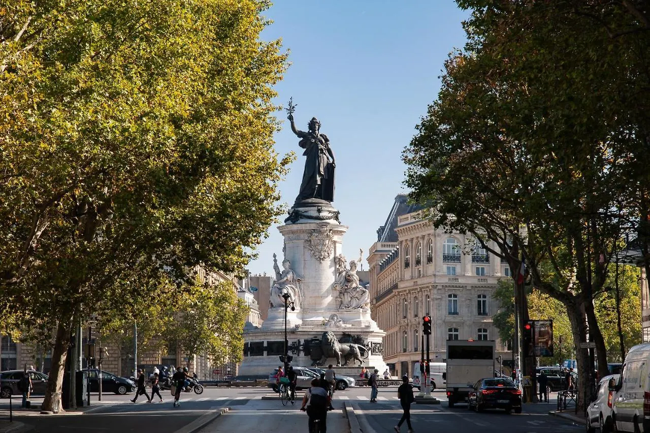 Hotel Au Coeur De Republique Paris